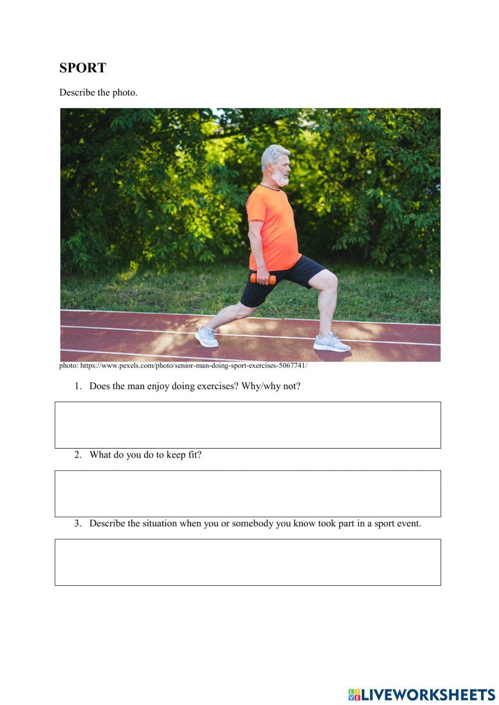 Sport - zestaw ustny - matura