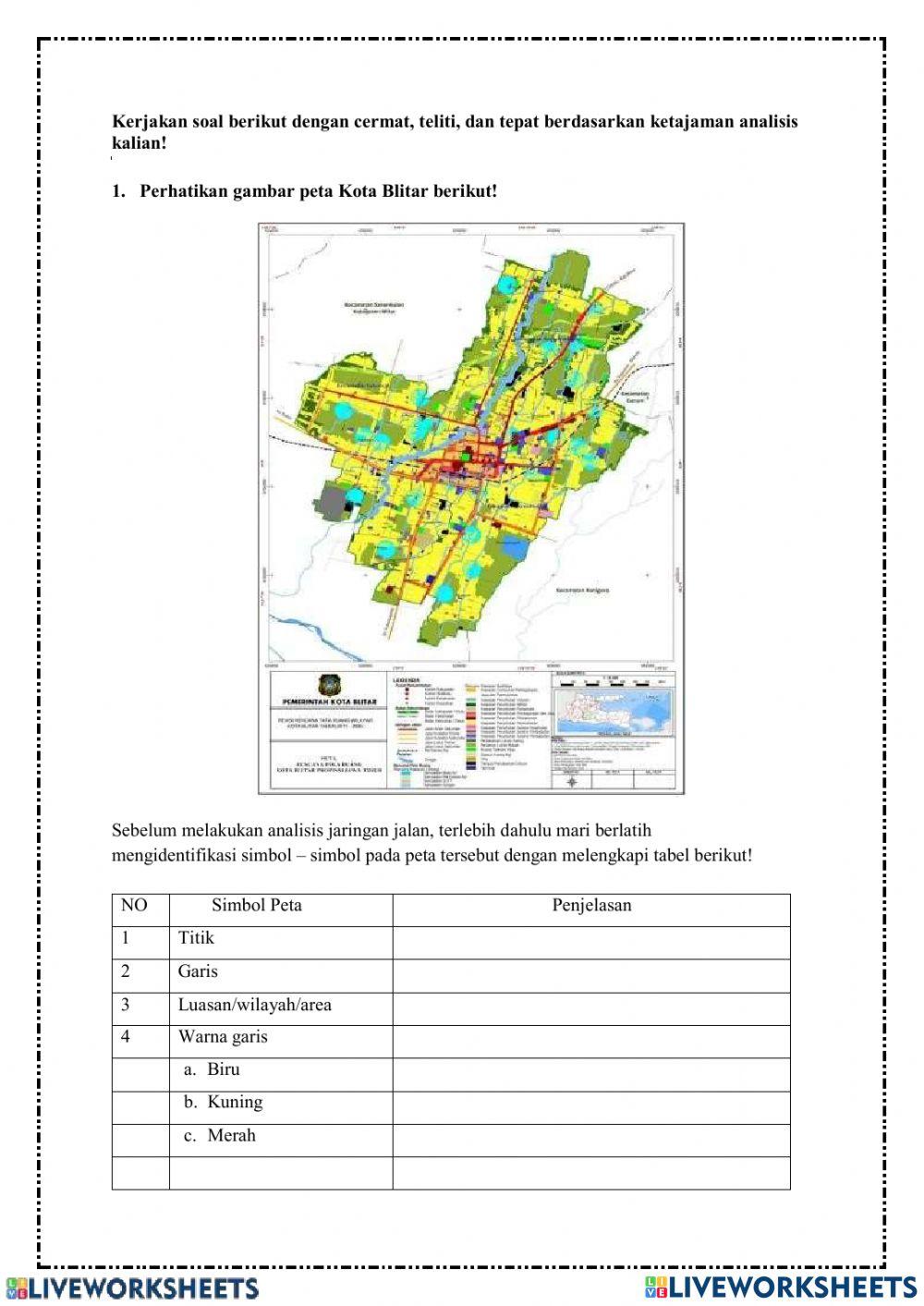 Peta atau Citra Penginderaan Jauh