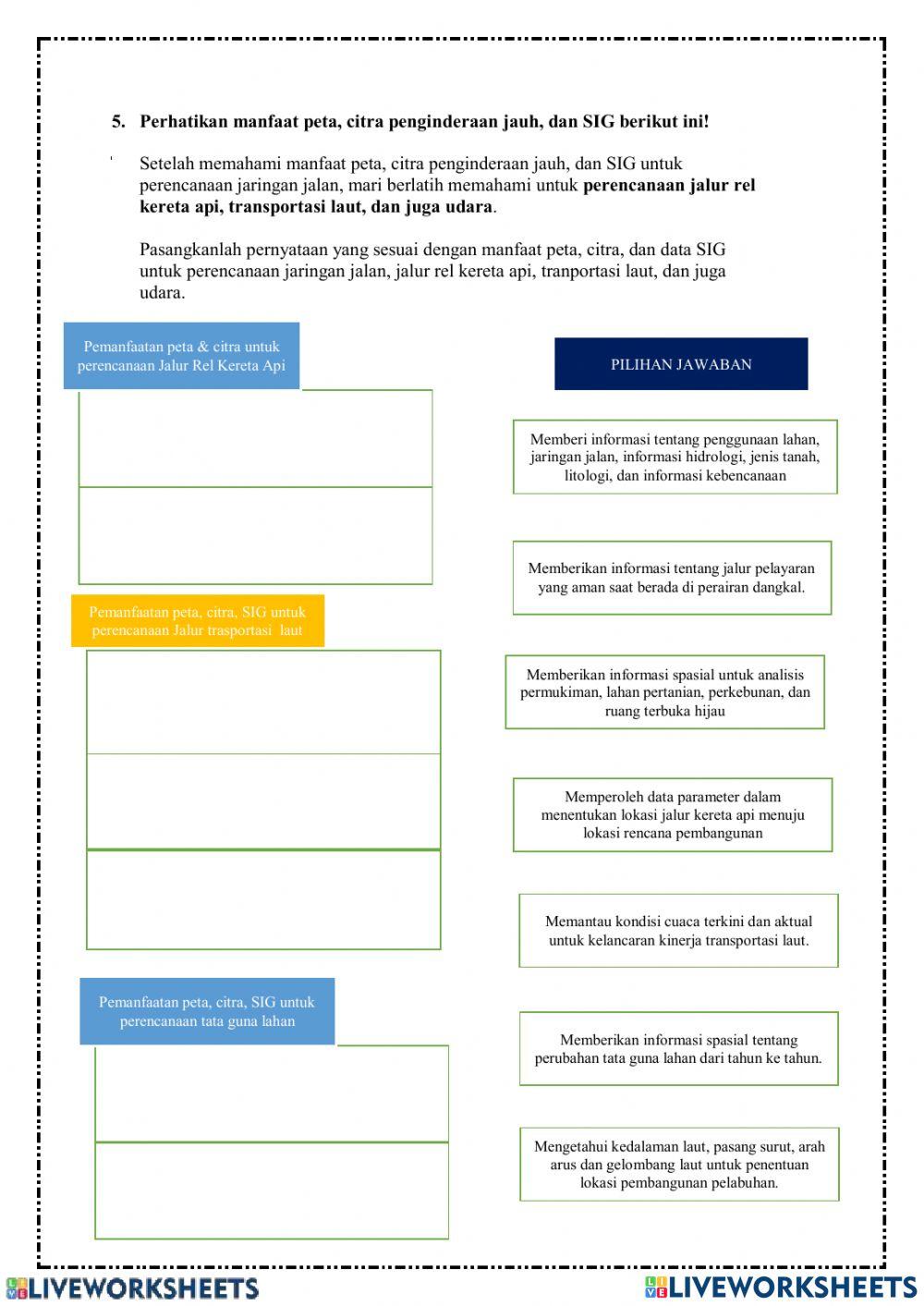 Peta atau Citra Penginderaan Jauh