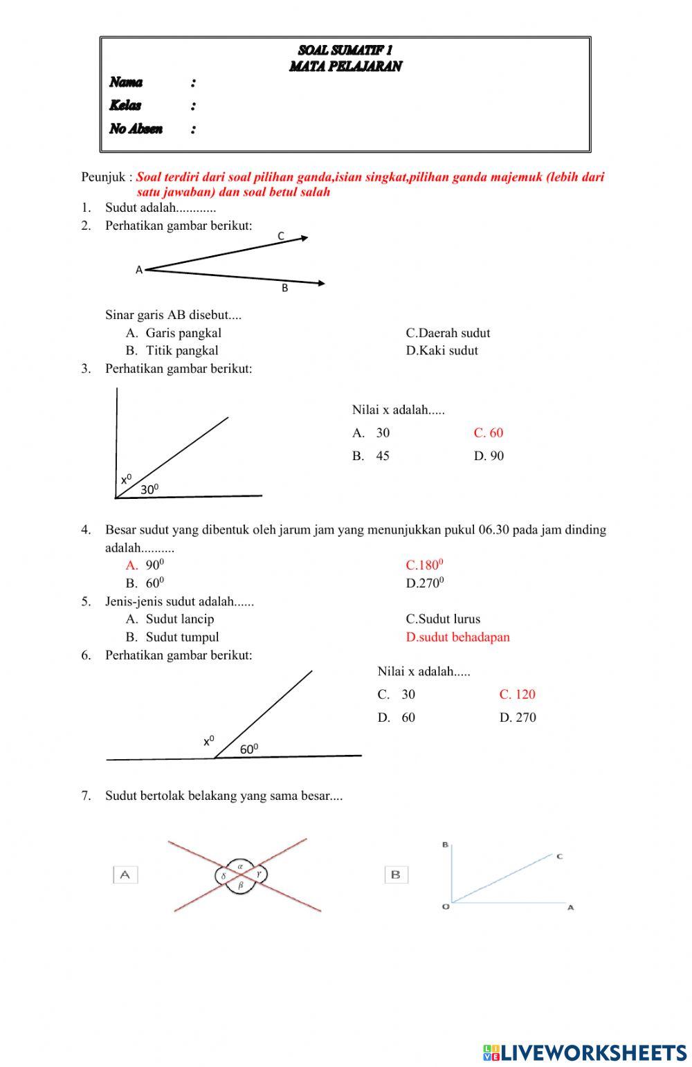 Ulangan bidang datar