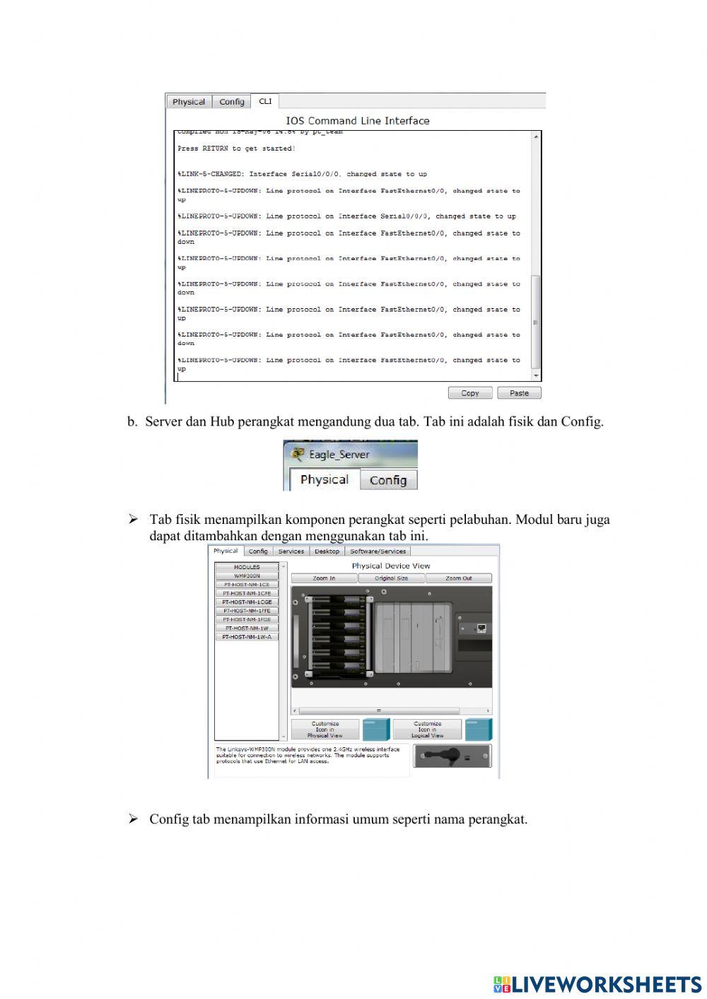 Pengenalan Cisco Packet Tracer