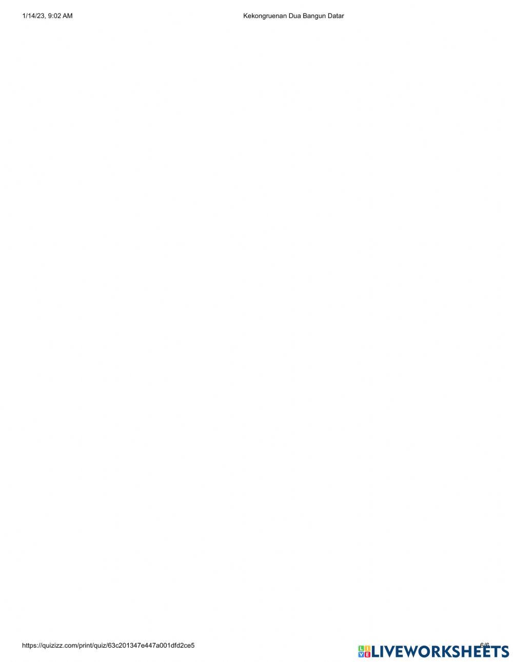 Kekongruenan Dua Bangun