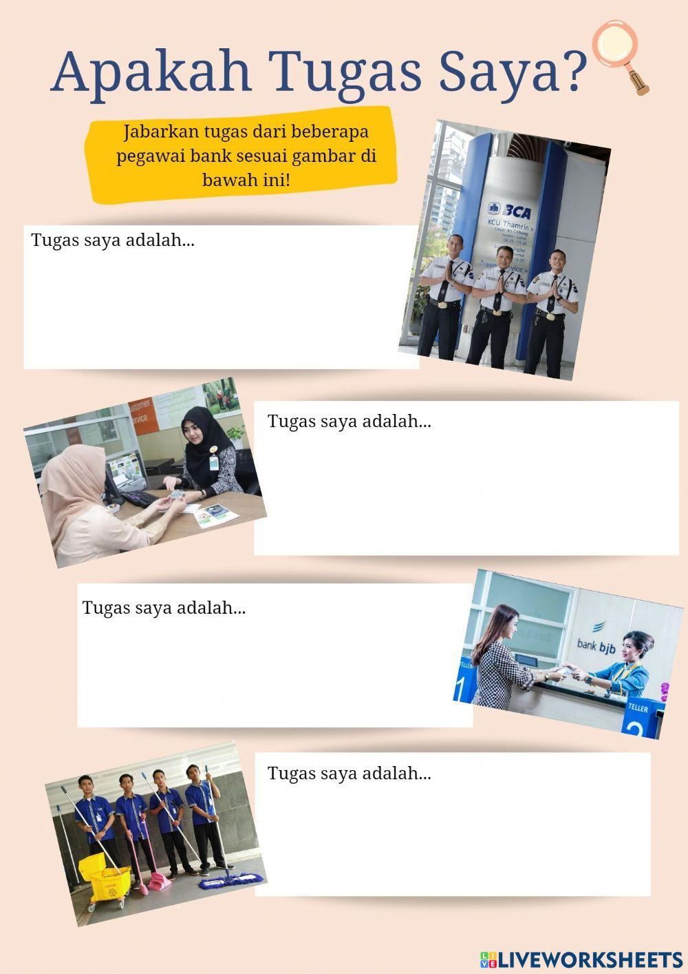 Role Playing Petugas Bank