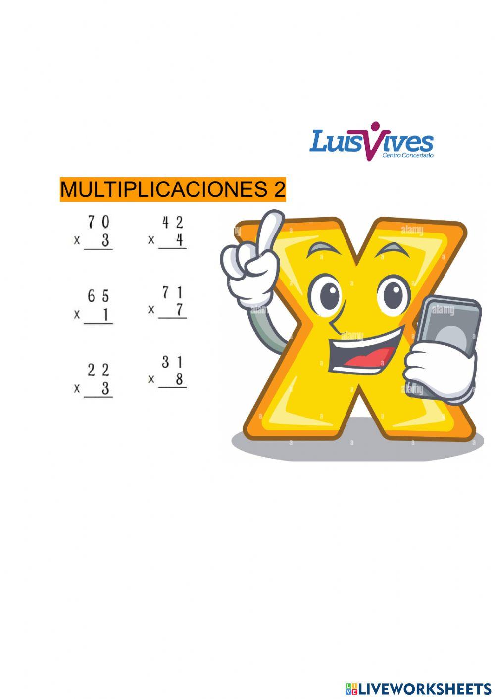 Multiplicaciones