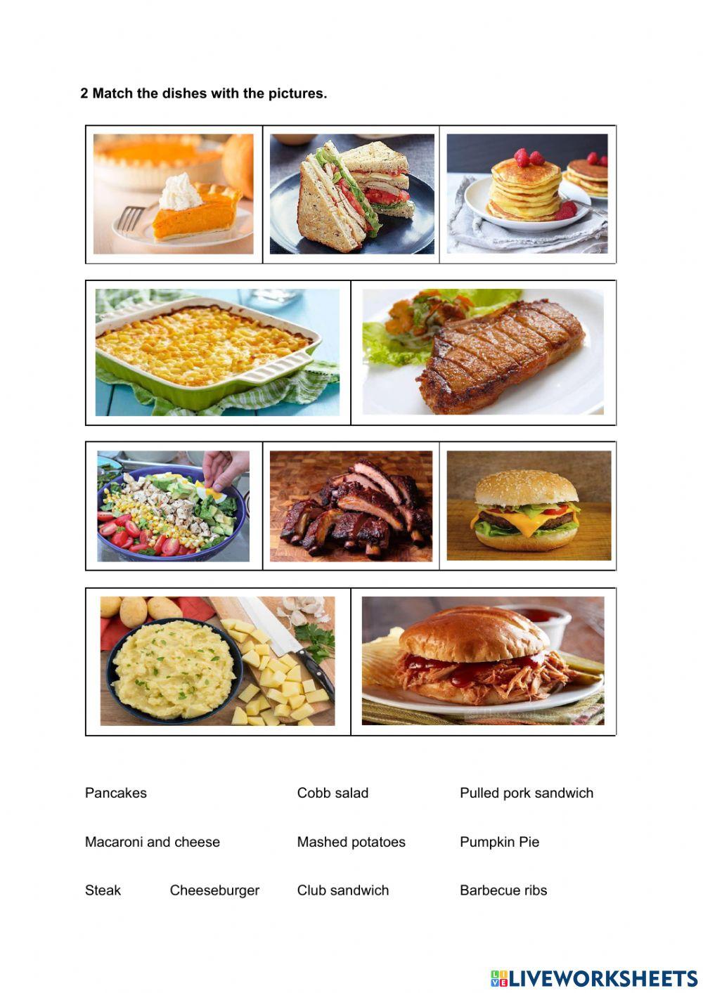 USA - Traditional food