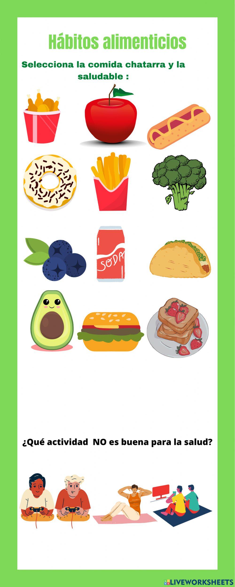 Habitos alimenticios