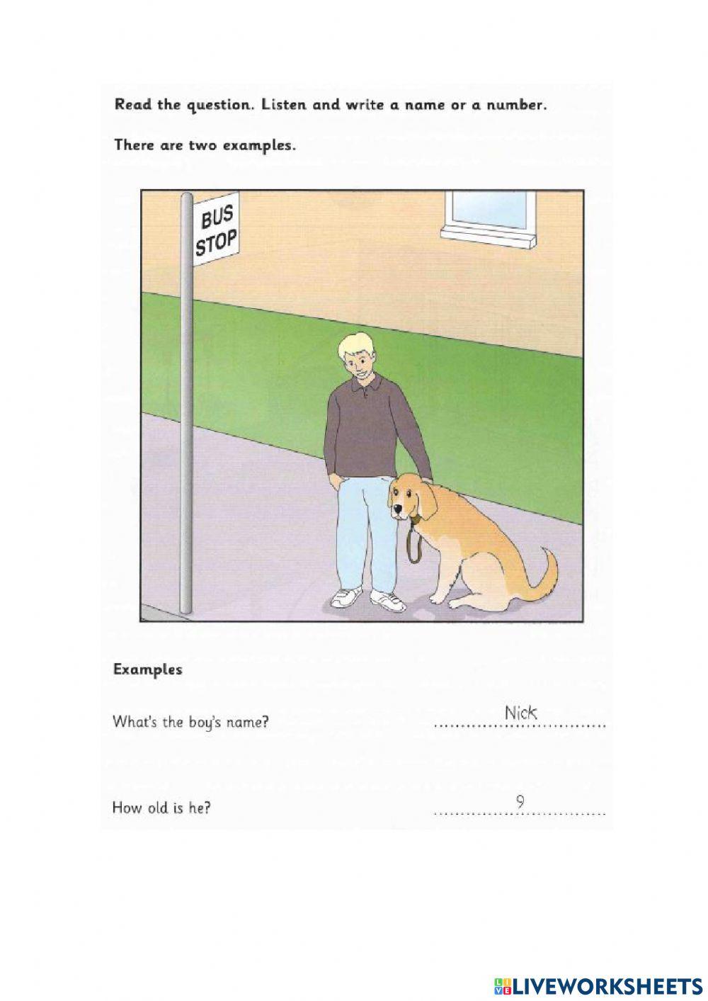 S Listening Test 1 Part 2