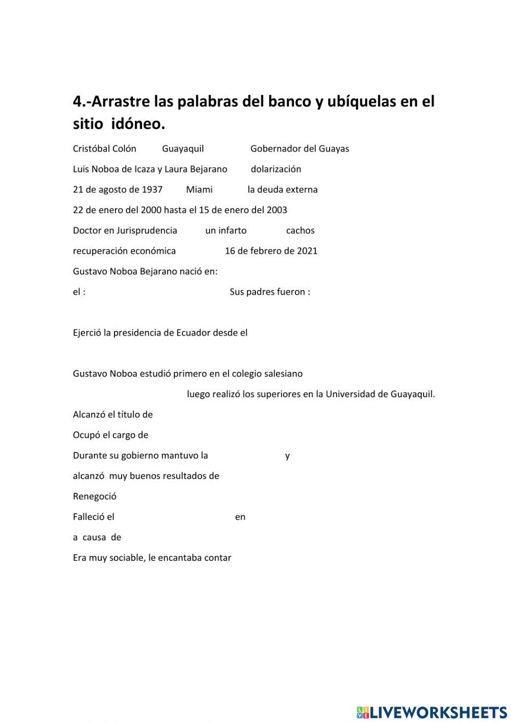 Gobiernos de Jamil  Mahuad y Gustavo Noboa