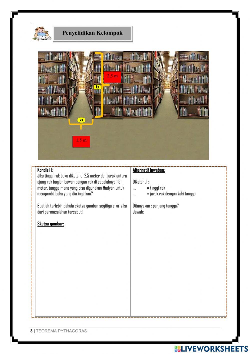 LKPD Teorema Pythagoras 1