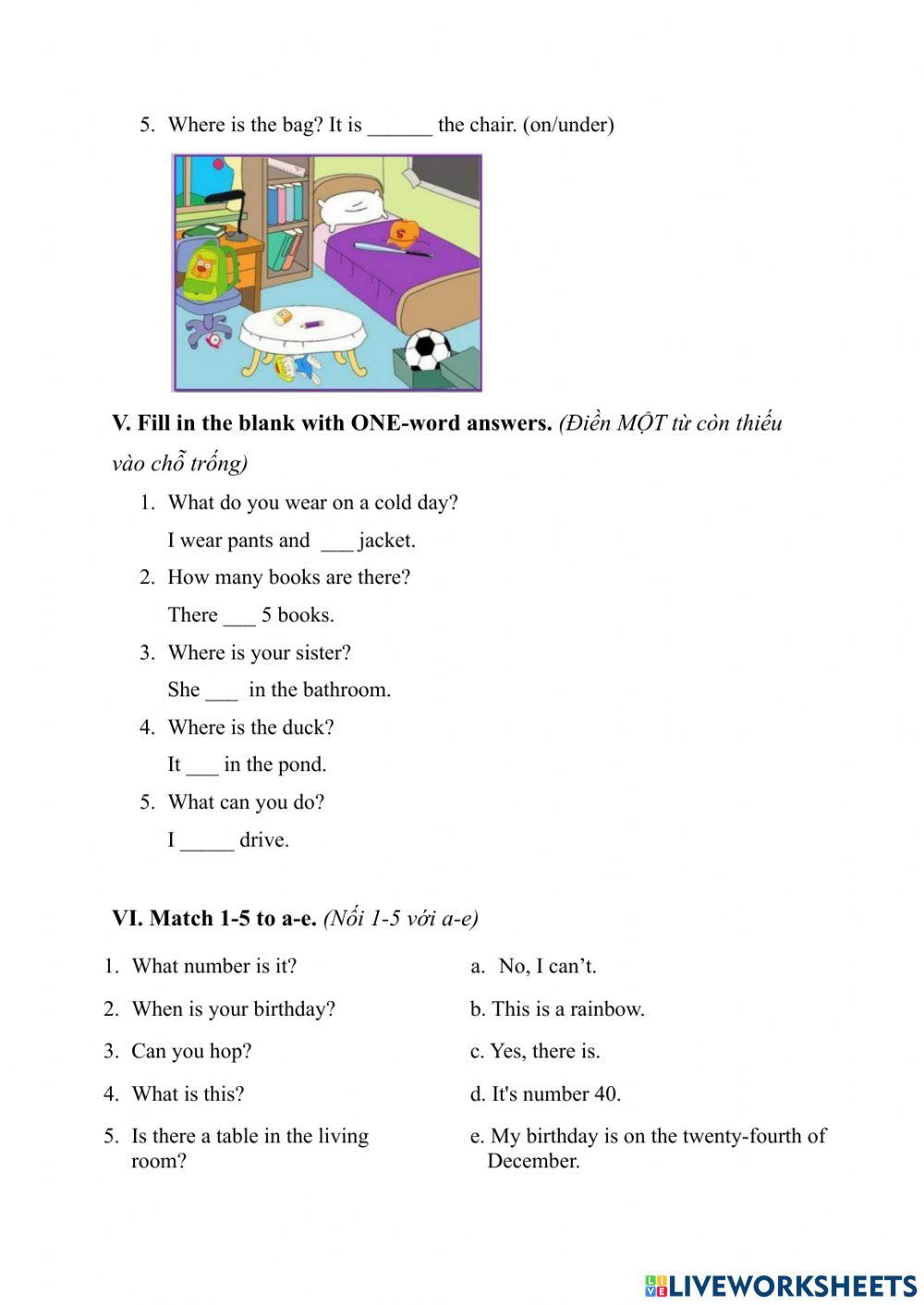 OW3 UNIT 1 TO UNIT 3