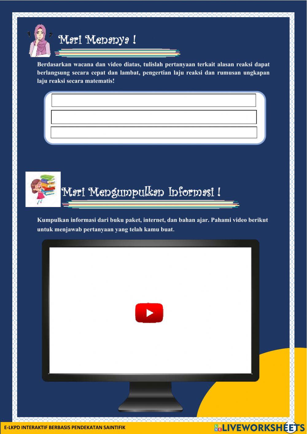 Pertemuan 1 Laju Reaksi