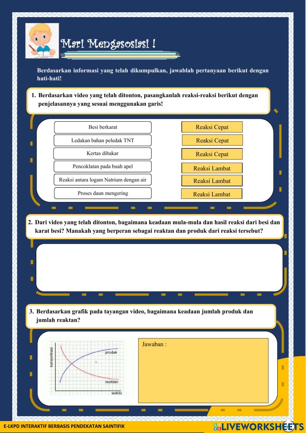 Pertemuan 1 Laju Reaksi