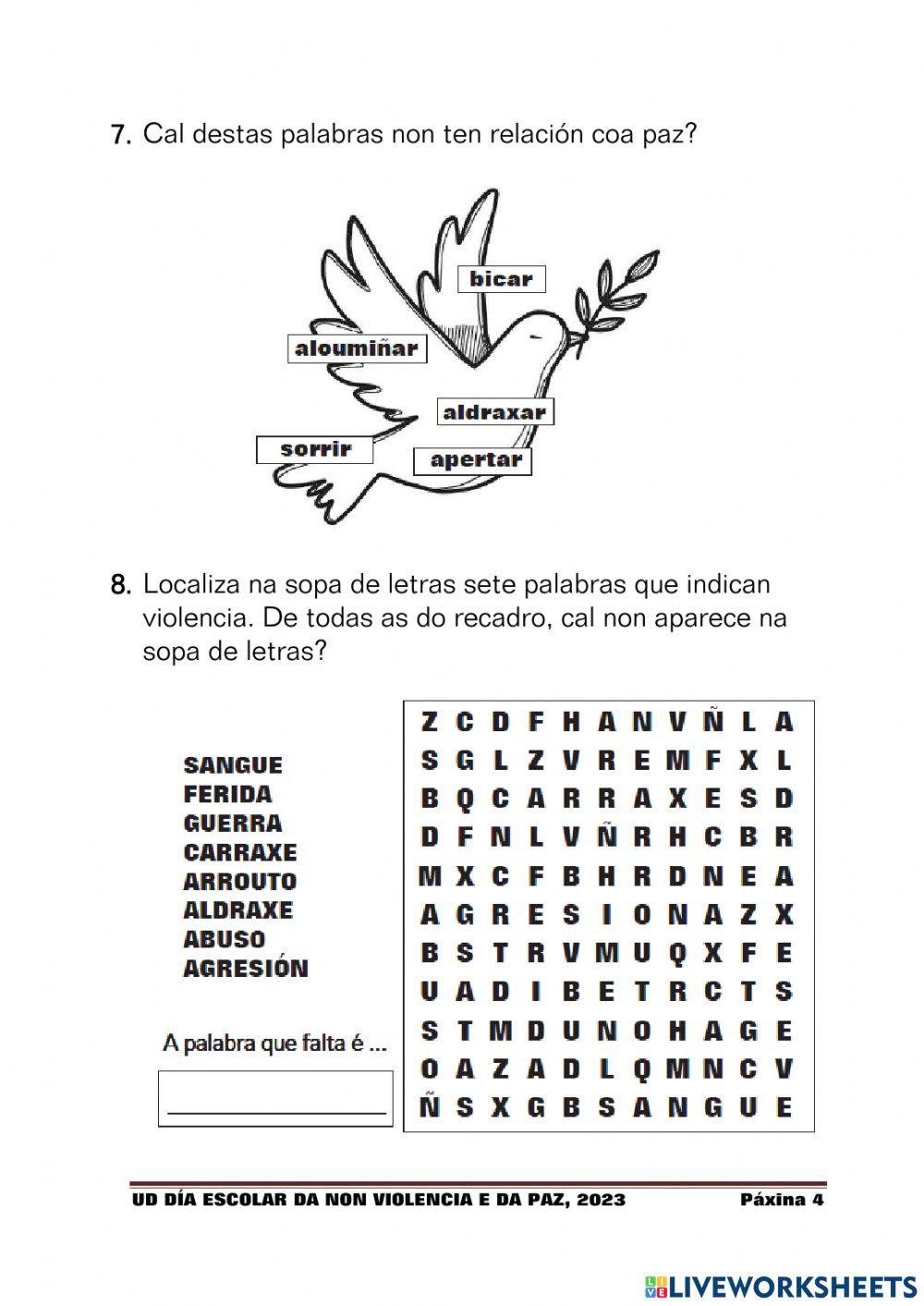 A Paz: Cantamos esa canción