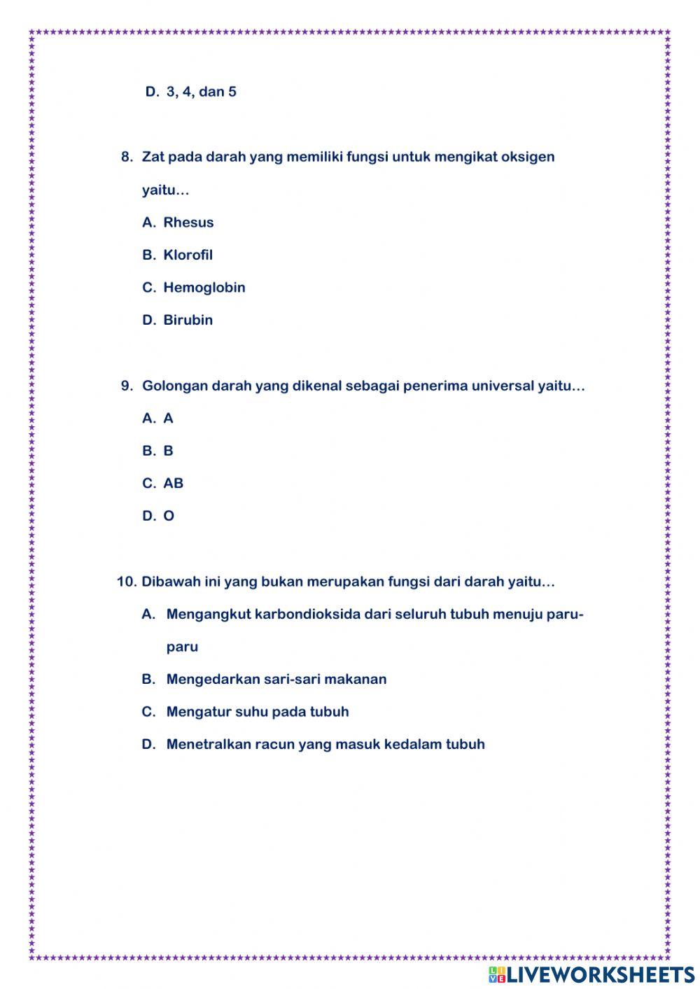 Sistem Peredaran Darah Manusia