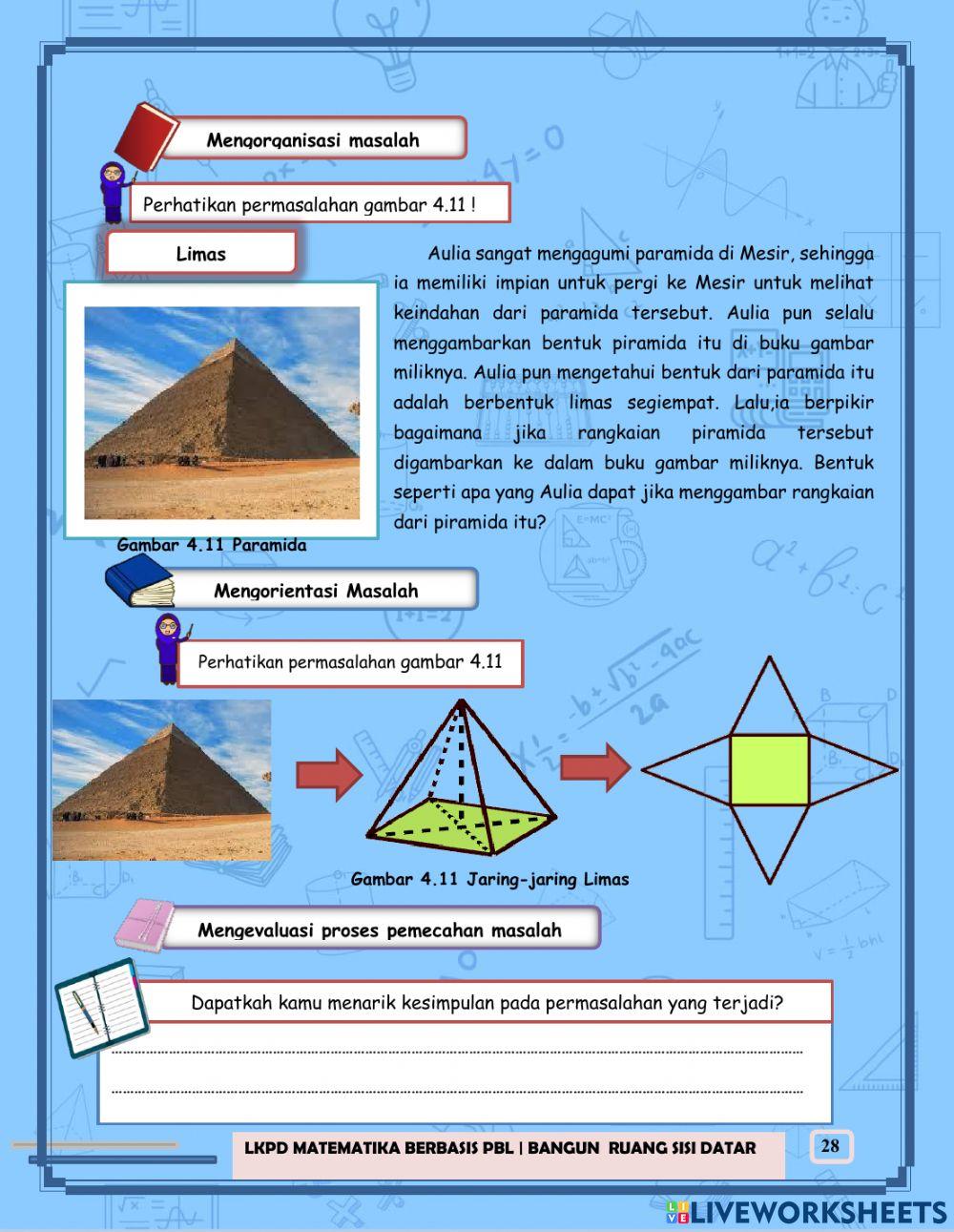 E-LKPD 4 Bangun Ruang Sisi Datar