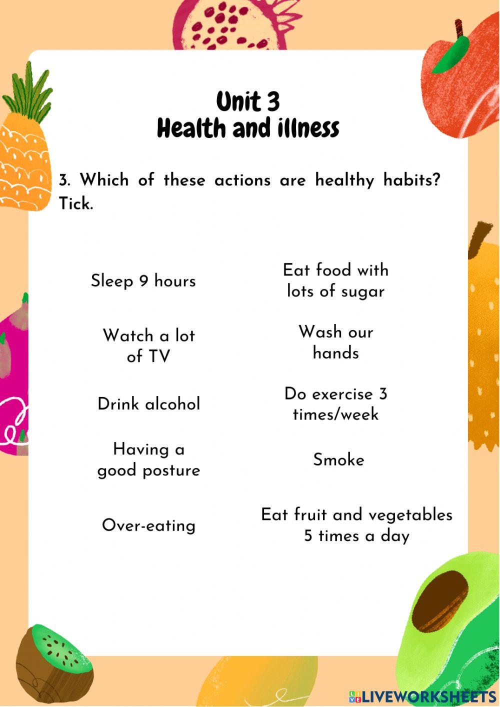 Health and illness