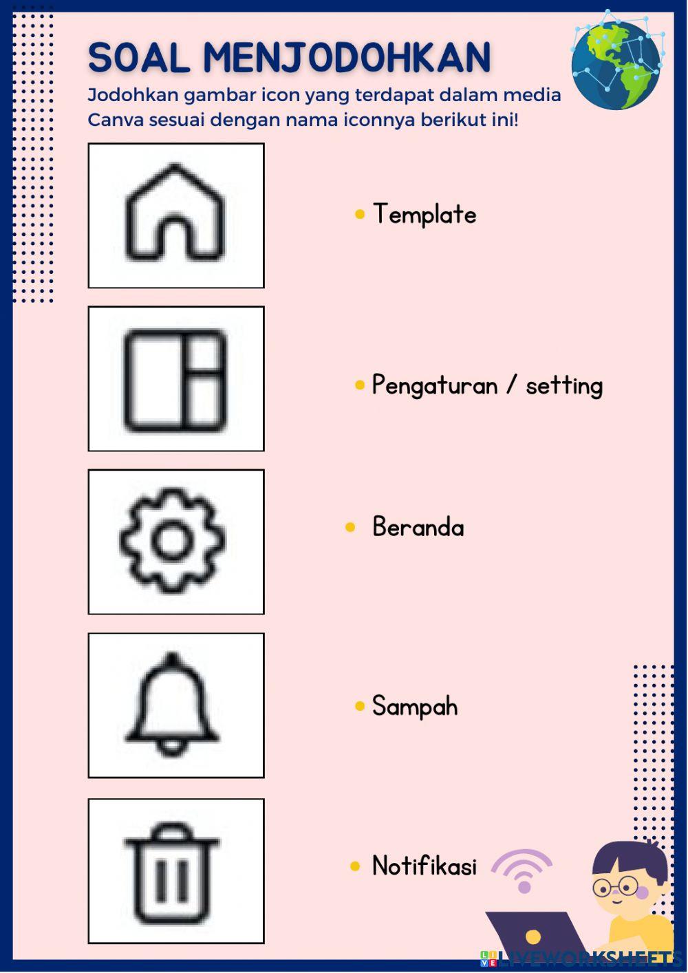 LKPD Menu dan Tools Media Canva