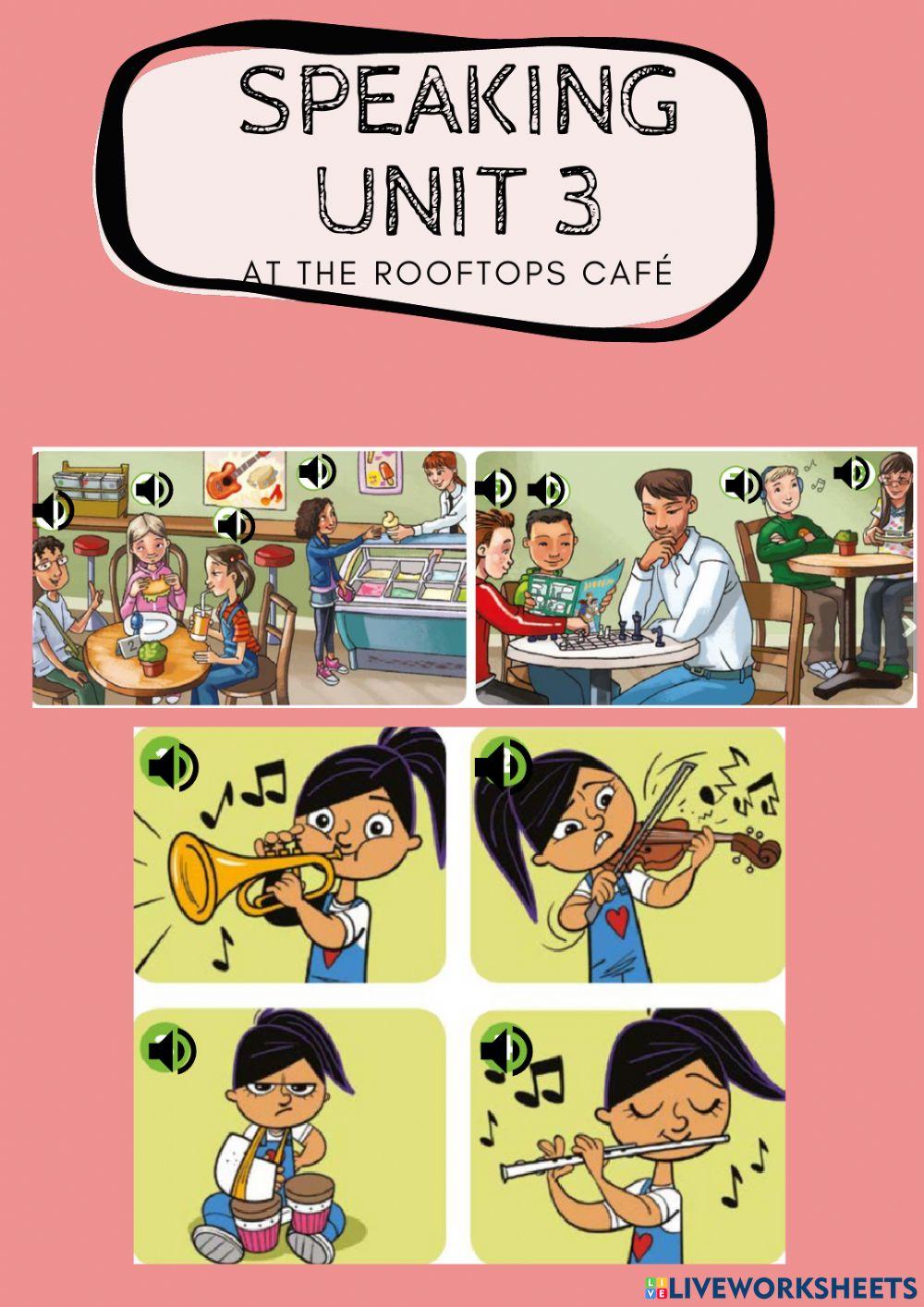 Speaking 3rd UNIT 3 Speaking 3rd UNIT 3