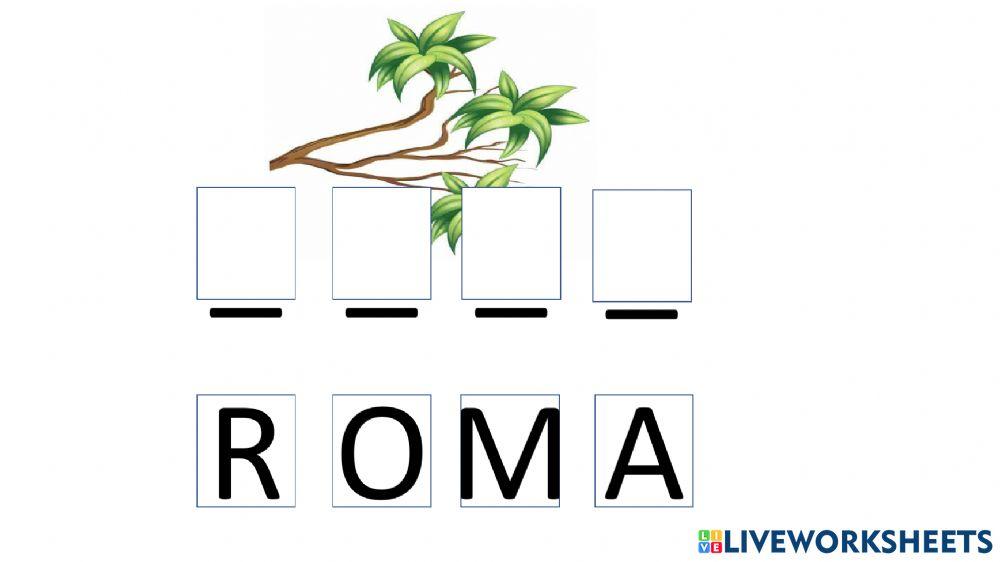 Ricostruisce le parole