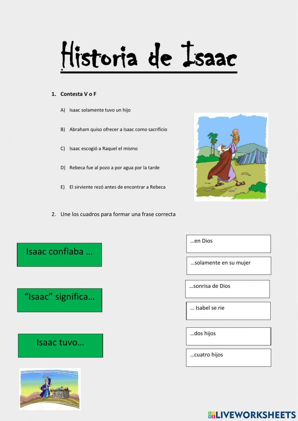 Historia de Isaac