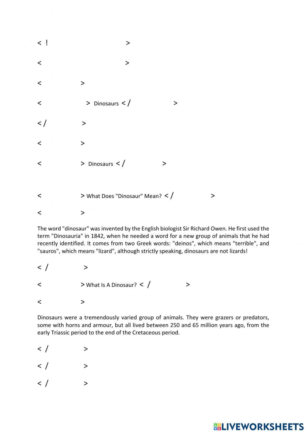 2269977 html basic structure of a webpage with headings