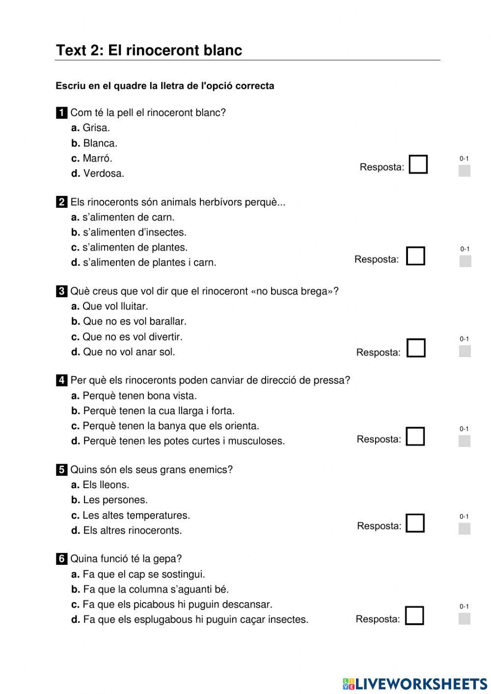 El gran ram i el rinoceront blanc