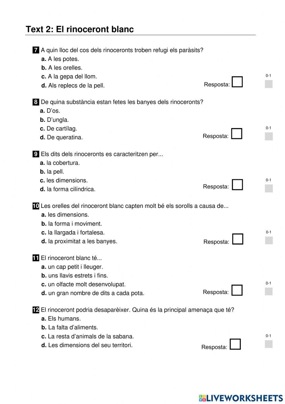 El gran ram i el rinoceront blanc