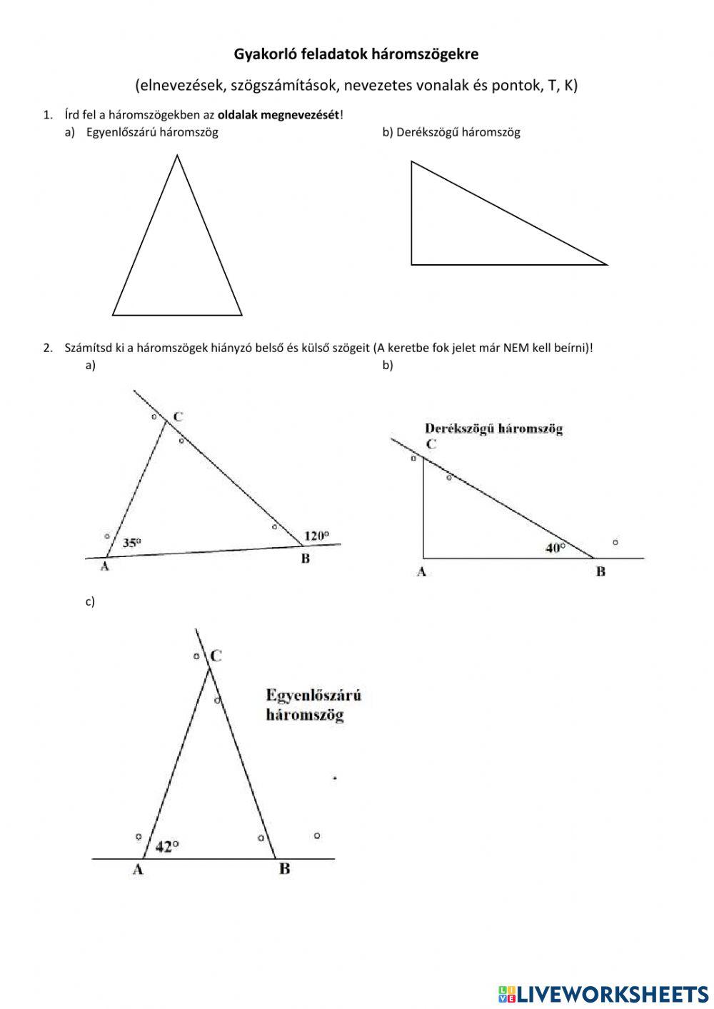 Háromszög (alapok)