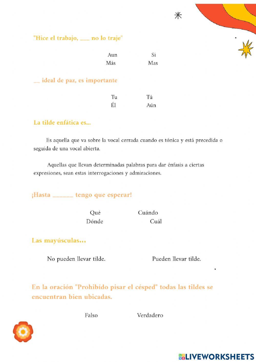 Reglas Ortográficas