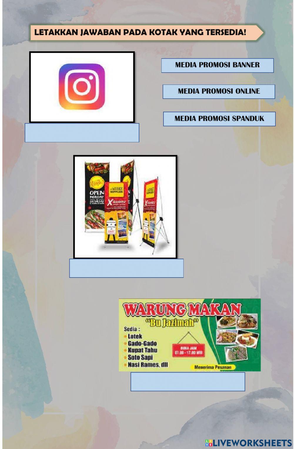 Teknik Promosi - Proyek Kewirausahaan