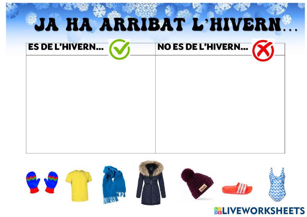 Ja ha arribat l'hivern