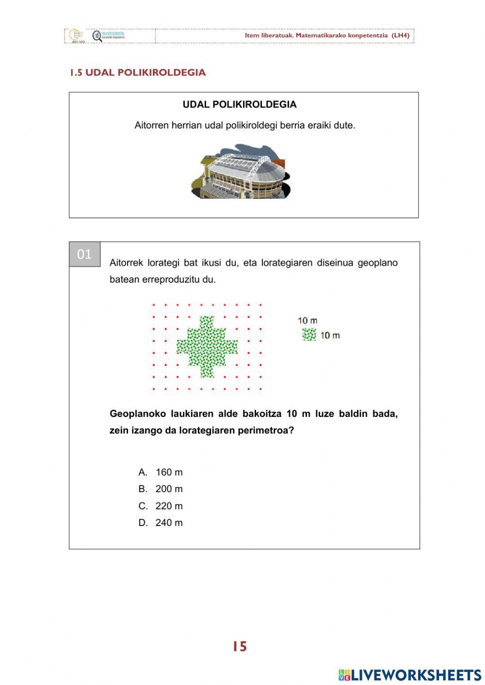 Erosketak-Polikiroldegia matematika