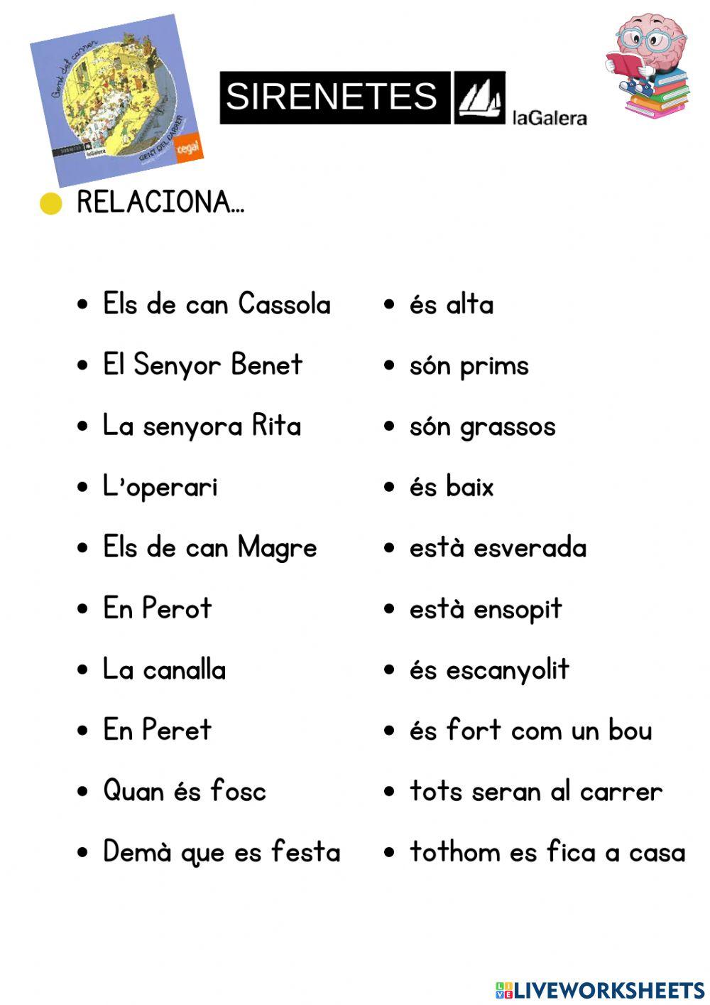 Gent del carrer-SIRENETES