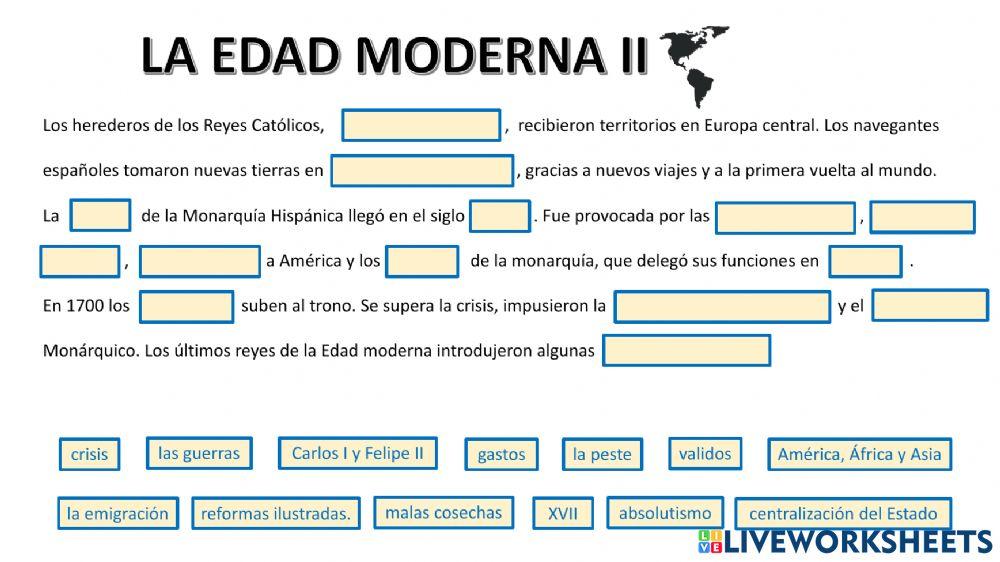 Etapas de la historia