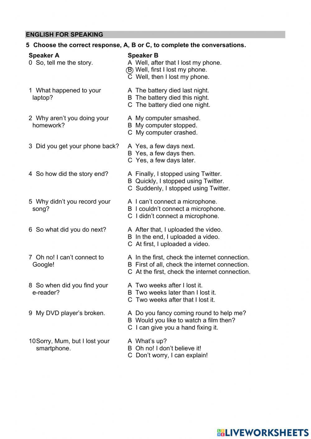 WW 2 Unit 4 test language