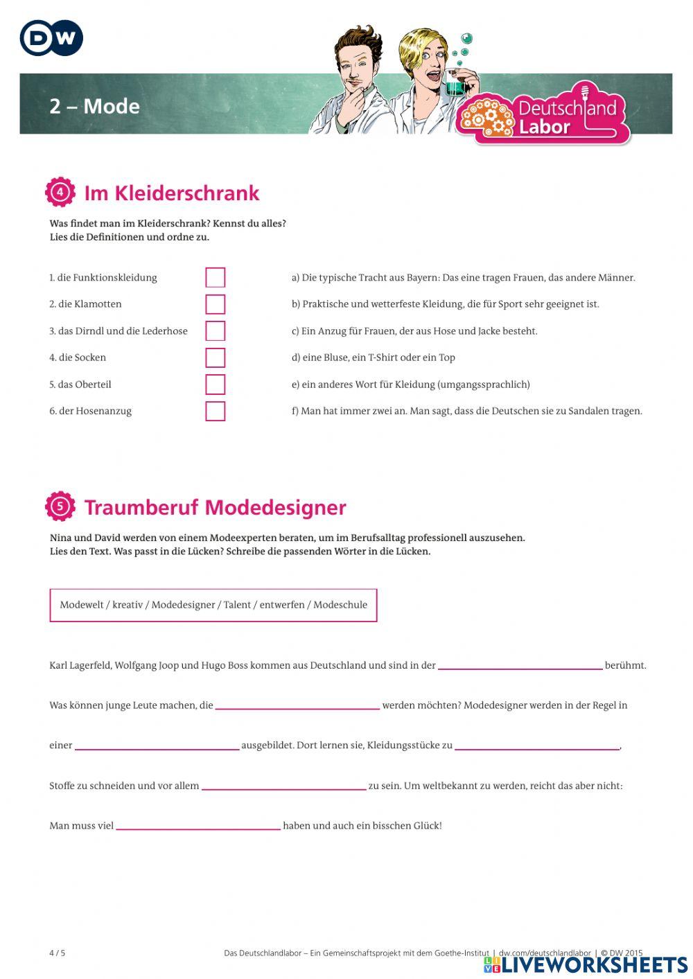 Das Deutschlandlabor Folge 2: Mode