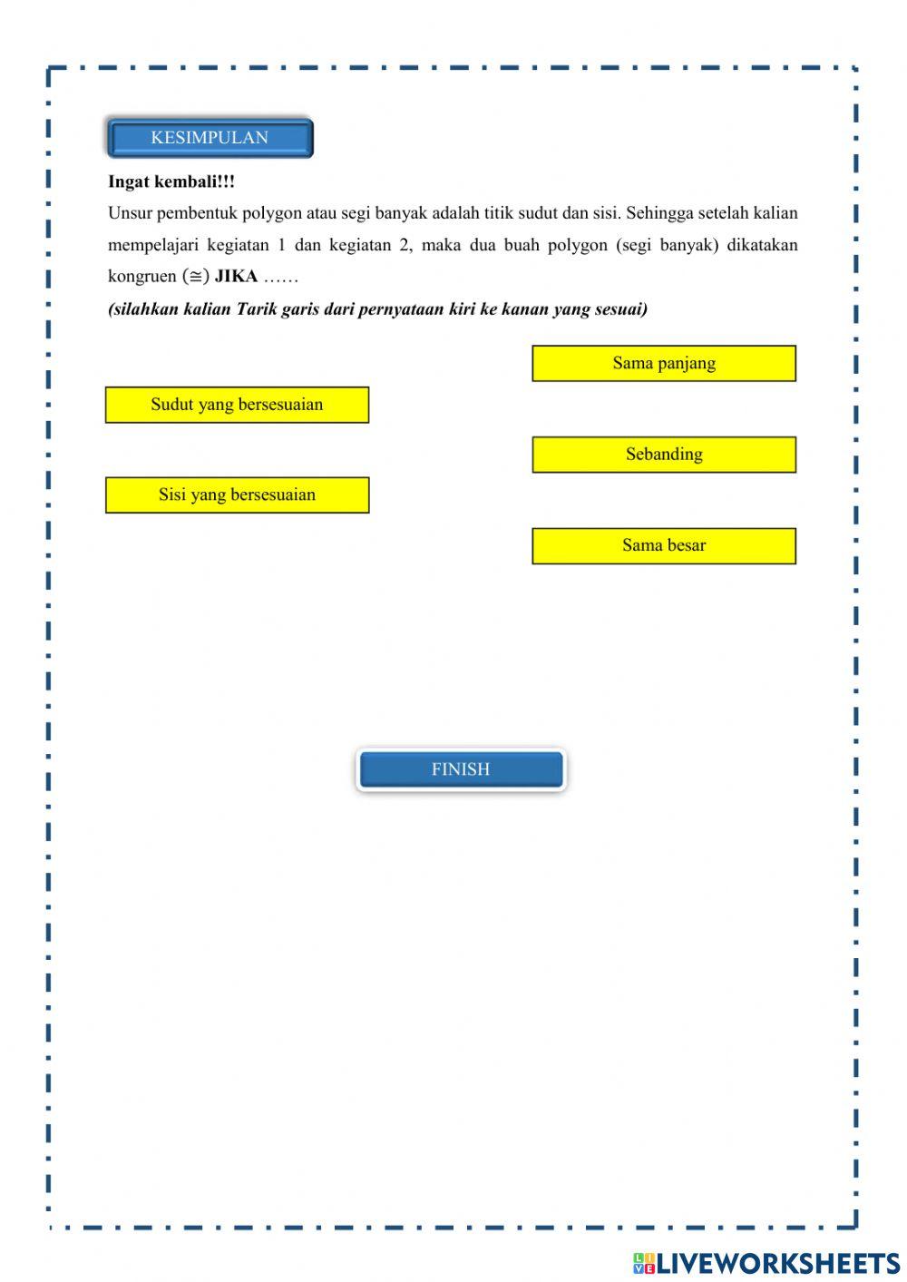 Kekongruenan bangun datar