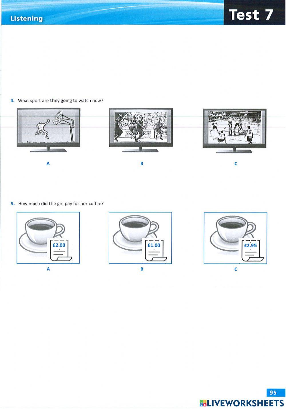 Listening ket test 7