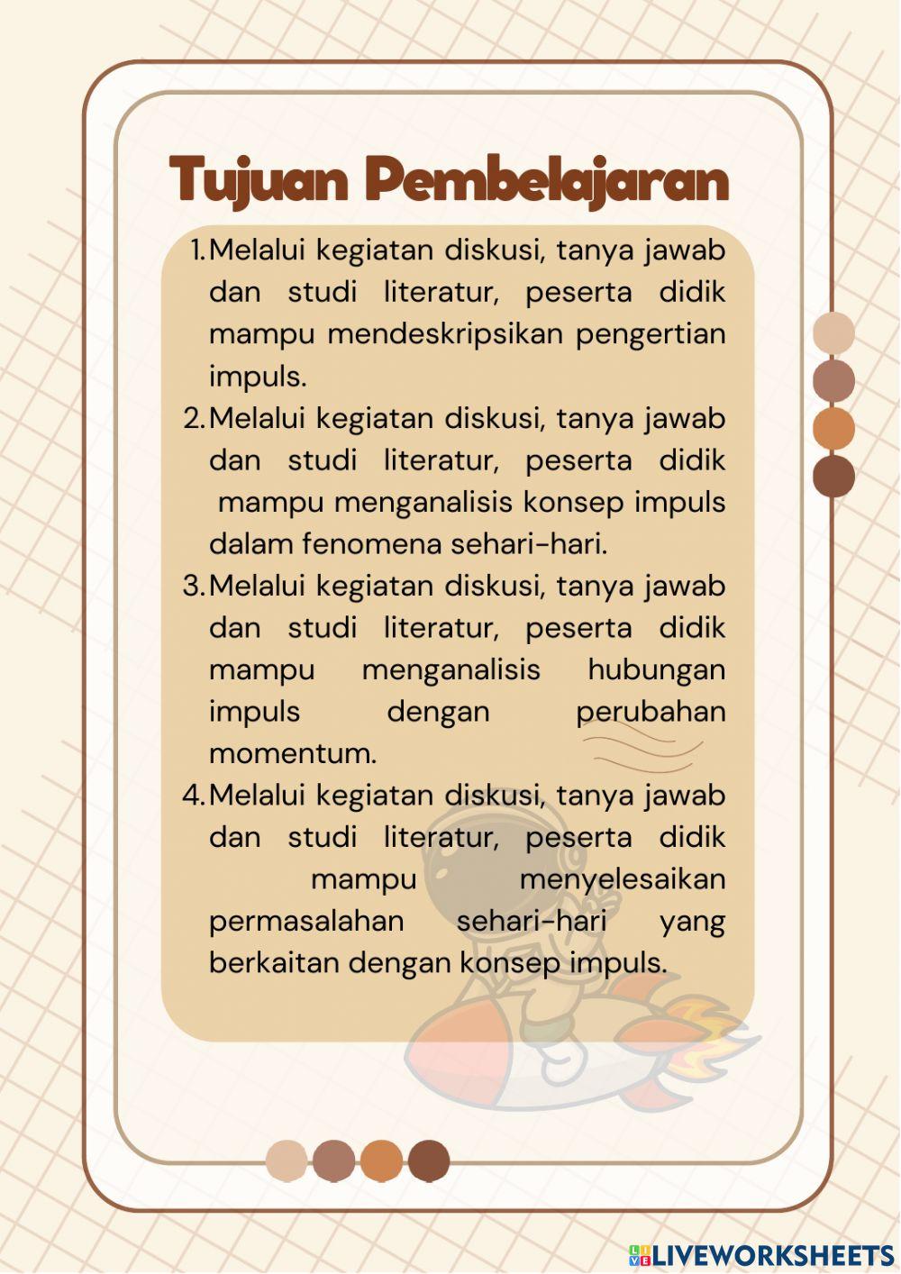 LKPD PBL STEM Materi Impuls