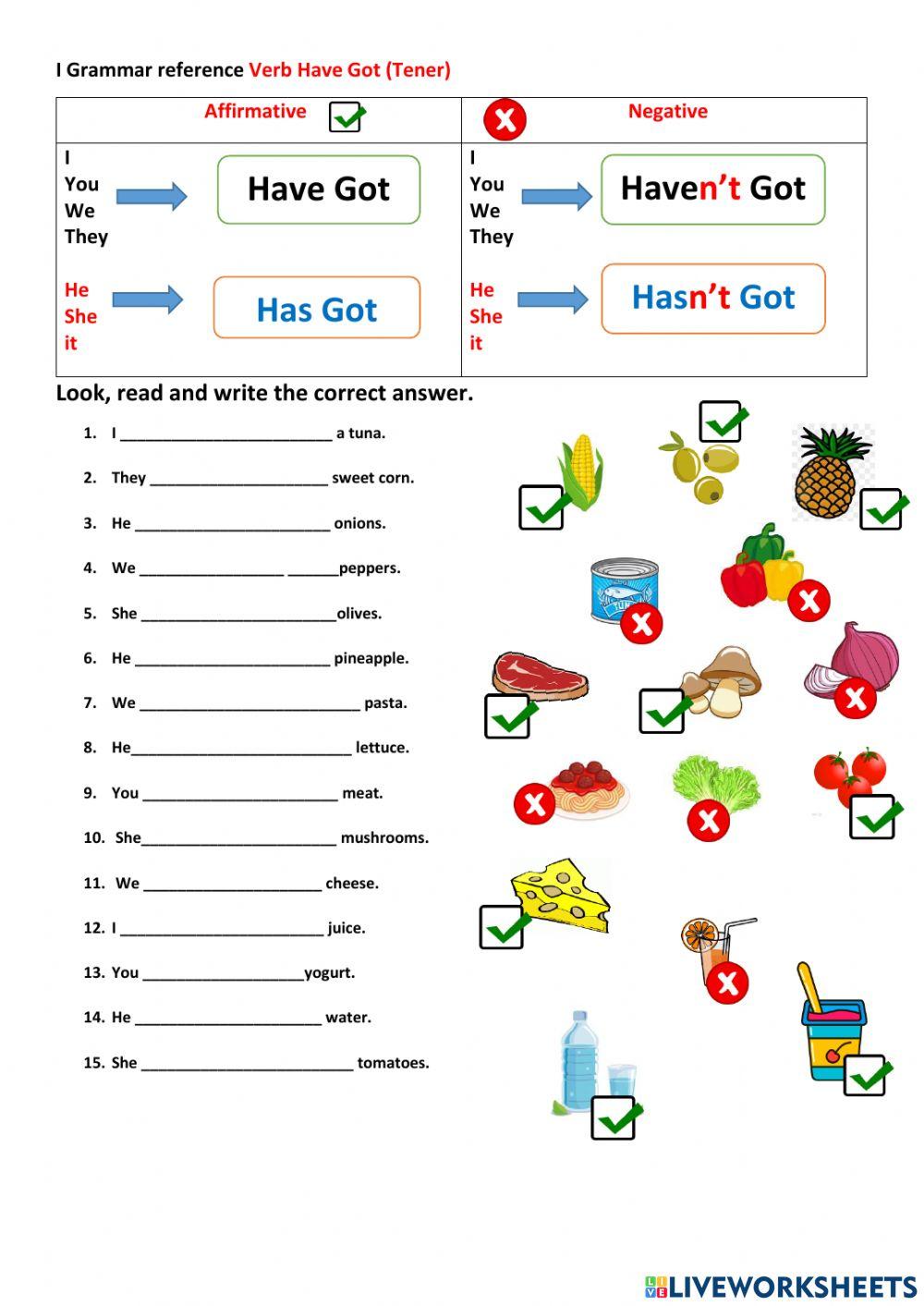 2256433 Food And Verb Have Got Has Got Yunise have-got-and-has-got-online-worksheet-for-3rd-form-you-can-do-the