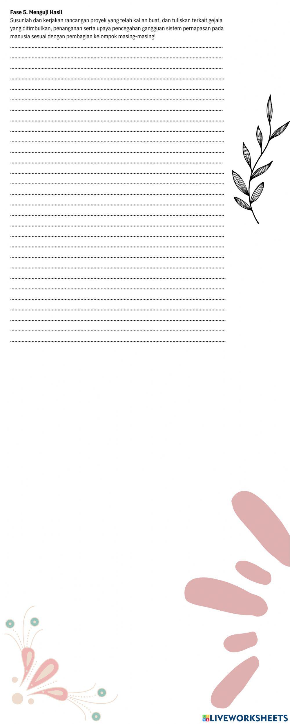 Lkpd gangguan sistem pernapasan