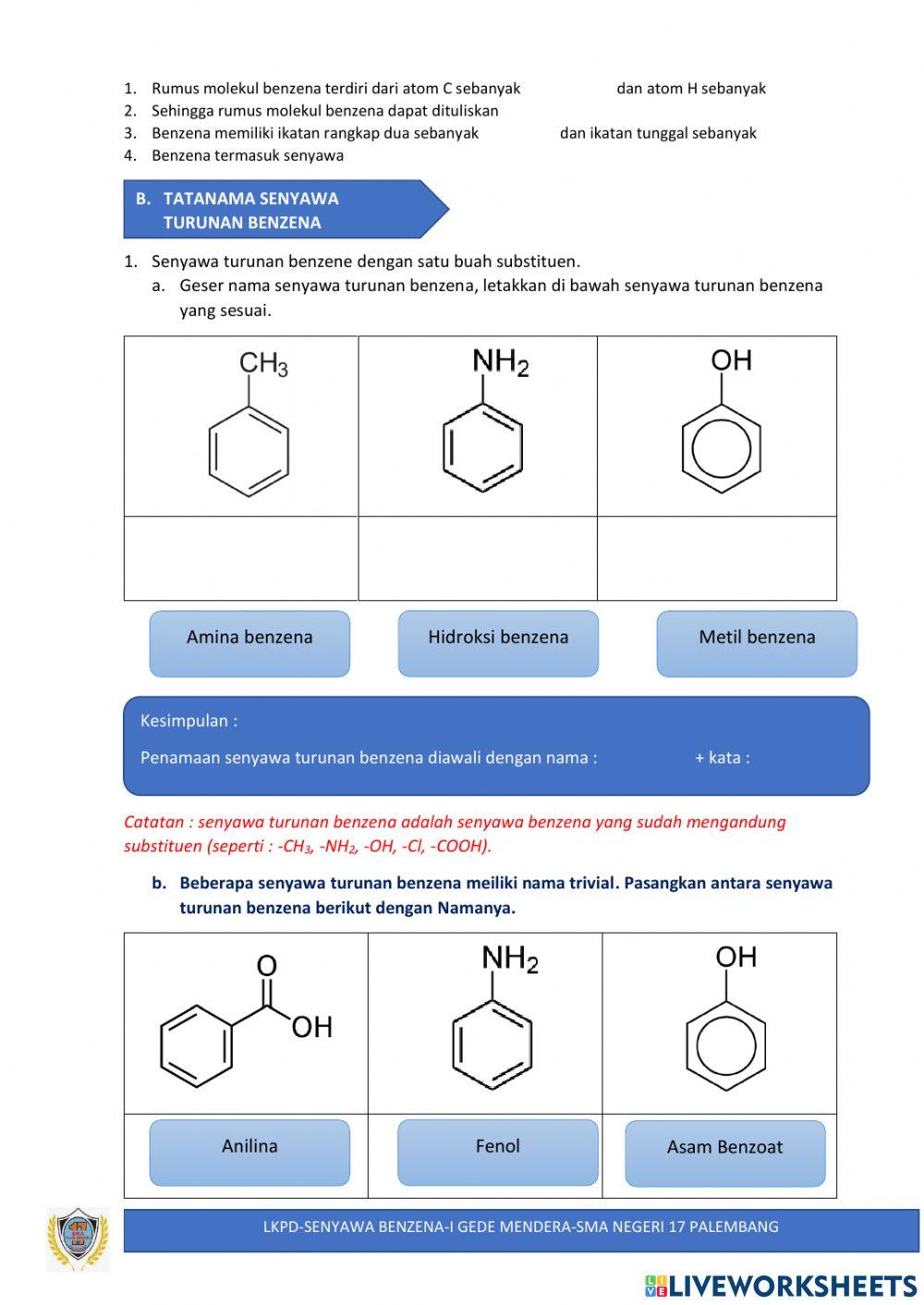 Benzena dan Turunannya