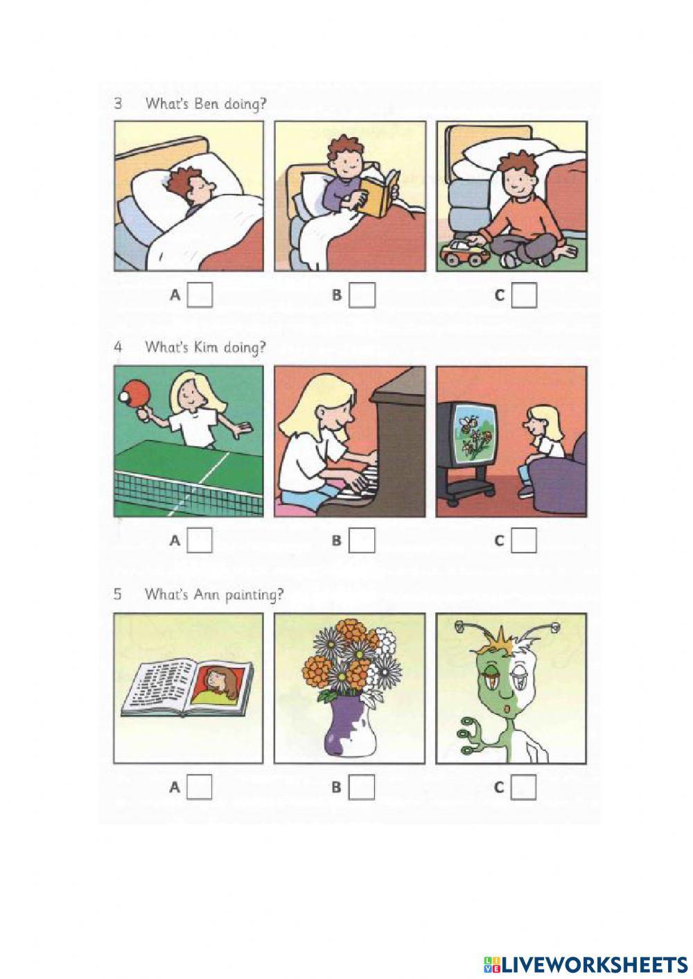 S Listening Test 1 Part 1