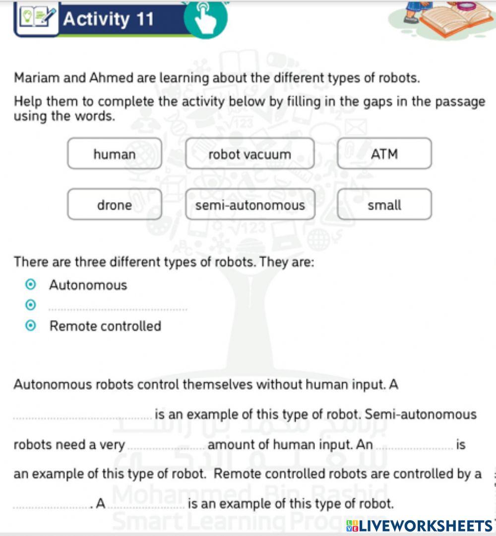 Types of Robots