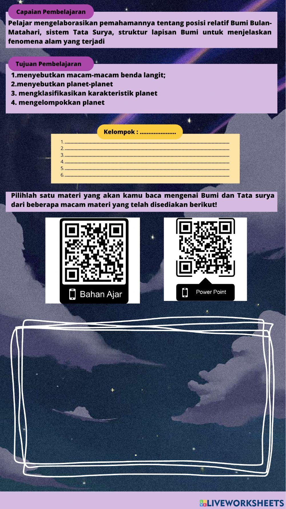 E-lpkd bumi dan tata surya