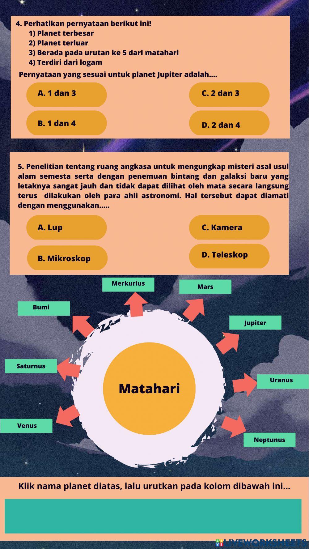 E-lpkd bumi dan tata surya