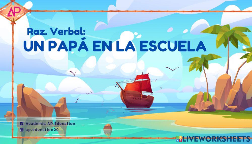 Lectura: un papá en la escuela