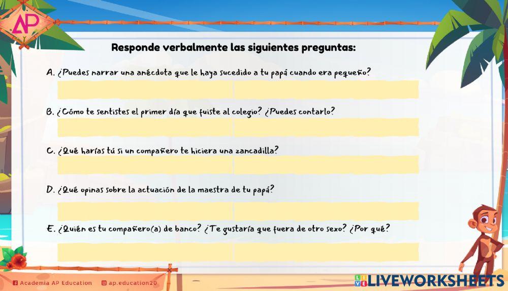 Lectura: un papá en la escuela