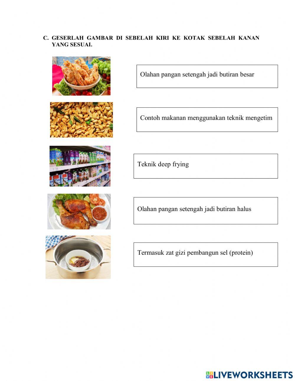 Pengolahan bahan pangan setengah jadi