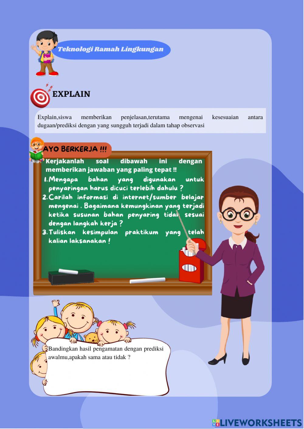 Kegiatan 1 dan 2 lkpd teknologi ramah lingkungan